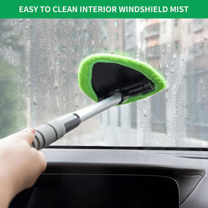 🔥Last Day 50% OFF🔥 Microfiber Car Windshield Cleaning Tool with Extendable Handle