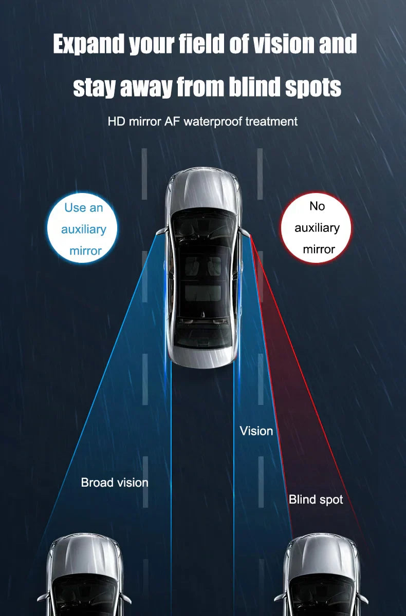 🔥 50% OFF — Car Rear View Mirror Rain Shield for Clearer Driving