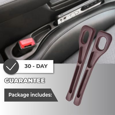 🔥Last Day 50% OFF🔥 Universal Car Seat Gap Filler Strip – Anti-Drop Pad with Seatbelt Slot